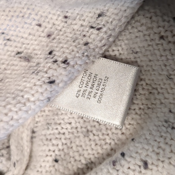 Christopher & Banks Fair Isle Embellished Sweater Black/Cream P/S - Picture 7 of 10